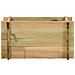 Fioriera Giardino Letto Vegetale Legno Pino Impregnato 40 Cm - Foto miniatura 1