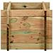 Fioriera Giardino Letto Vegetale Legno Pino Impregnato 40 Cm - Foto miniatura 3