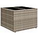 Set Divani da Giardino 7pz con Cuscini Grigio Chiaro Polyrattan - Foto miniatura 3