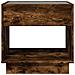 Tavolino da Salotto con LED Infinity Rovere Fumo 50x50x50 cm - Foto miniatura 6
