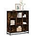 Libreria Rovere Fumo 97,5x33x107,5 cm Legno Multistrato&Metallo - Foto miniatura 2