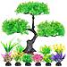 Realistico Alberi Acquario Decorazioni Piante Set 10 Pz - Foto miniatura 1