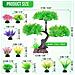 Realistico Alberi Acquario Decorazioni Piante Set 10 Pz - Foto miniatura 4