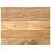 Piano per Tavolo 80x60x3,8 cm Rettangolare Legno Massello Mango - Foto miniatura 1