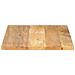 Piano per Tavolo 80x60x3,8 cm Rettangolare Legno Massello Mango - Foto miniatura 4