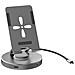Hub Usb-c 10-in-1 Con Supporto Per Telefono Rotante A 360° - Stazione Docking In Lega Di Alluminio - Foto miniatura 1