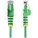 Cavo Ethernet CAT6 Verde da 7m; Patch UTP con Plug RJ45 Antigroviglio e Rilievi di Trazione, Cavo Lan Slim in Rame Puro 28AWG, Sottoposto a test Fluke - Foto miniatura 2