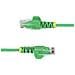Cavo Ethernet CAT6 Verde da 7m; Patch UTP con Plug RJ45 Antigroviglio e Rilievi di Trazione, Cavo Lan Slim in Rame Puro 28AWG, Sottoposto a test Fluke - Foto miniatura 3
