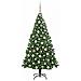 Albero di Natale artificiale con 300 LED Verde 180 cm - Foto miniatura 3