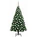 Albero di Natale artificiale con 300 LED Verde 180 cm - Foto miniatura 4