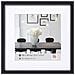 Steel Style Cornice In Plastica 30x30 Nero - Foto miniatura 1