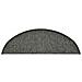 Tappetini per scale 30 pz 56x17x3 cm Grigio scuro Semicircolari - Foto miniatura 4