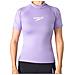 Rashguard femminile essenziale S /S, M - Caramella dura /bianca - Foto miniatura 7