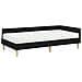 Struttura Letto Angolare con Materasso 2 pcs Verde Tessuto - Foto miniatura 4