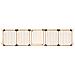 Safetots Divisorio Multipannello In Legno, Fino A 336cm, Legno Naturale, 76cm Di Altezza - Foto miniatura 1