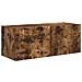 Set mobile TV 4 pcs Rovere fumé Legno multistrato - Foto miniatura 5