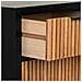 Cassettiera 5 Cassetti, Legno E Metallo, 42x36,5x105h Cm - Foto miniatura 6
