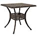 Set di Tavolo da Giardino 3 pcs Bronzo Alluminio pressofuso - Foto miniatura 5