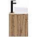 Mobile lavabo da parete Rovere Artigianale 49 x 41 x 63 cm - Foto miniatura 2