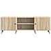 Mobile TV Rovere Sonoma 150 x 31 x 50 cm Legno ingegnerizzato - Foto miniatura 4