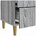 Armadio da Notte con cassetto Grigio Sonoma 62 x 34,5 x 48 cm - Foto miniatura 8