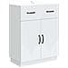 Credenza Bianco 66 x 34,5 x 87 cm Legno ingegnerizzato - Foto miniatura 1