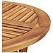Set da Pranzo per Giardino 3 pz in Legno Massello di Acacia - Foto miniatura 8