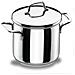 90122 - Padella gourmet con coperchio 22 cm in acciaio inox - Foto miniatura 1