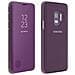 Flip Cover Custodia Clear View Standing per Galaxy S9 colore Viola - Foto miniatura 4
