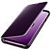 Flip Cover Custodia Clear View Standing per Galaxy S9 colore Viola - Foto miniatura 1