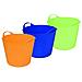 Secchio Contenitore Multiuso 'flex-bag' - Ø 46 Cm - 43 Lt Blu - Foto miniatura 1