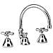 Liberty Batteria Lavabo Con Bocca Orientabile Cromo 17cr214 - Foto miniatura 1