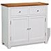Credenza 90x33,5x83 cm in Massello di Rovere - Foto miniatura 1