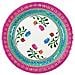 Talking Tables - 8 Piatti In Cartone Con Fiori Gipsy 23 Cm - Foto miniatura 5