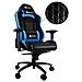 Sedia Gaming eSports in Pelle Sintetica Colore Blu  - Foto miniatura 3