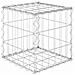 Gabbione Letto Rialzato A Cubo In Filo Di Acciaio 30x30x30 Cm - Foto miniatura 2