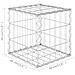 Gabbione Letto Rialzato A Cubo In Filo Di Acciaio 30x30x30 Cm - Foto miniatura 5