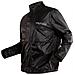 Giacca Tuta Moto Cappuccio Antiacqua Impermeabile Antipioggia Nero M - Foto miniatura 4