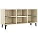 Mobile TV con Gambe in Metallo Rovere Sonoma 103,5x30x50 cm - Foto miniatura 2