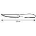 Coltello bistecca sonic 12cm, 6pz - Foto miniatura 1