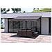 Tenda Da Sole Manuale Grigio Tortora 4 X 3 M Adro - Foto miniatura 2