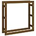 Portalegna Miele 100x25x100 cm in Legno Massello di Pino - Foto miniatura 1