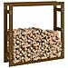 Portalegna Miele 100x25x100 cm in Legno Massello di Pino - Foto miniatura 6