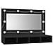 Mobile A Specchio Con Led Nero 90x31,5x62 Cm - Foto miniatura 2