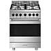 Cucina Gas B61GMX2 4 Zone Cottura Forno Elettrico Termoventilato Classe A Dimensioni 60 x 60 cm Colore Acciaio Inossidabile Master - Foto miniatura 1