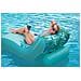 43402 galleggiante da piscina e da spiaggia Blu Immagine PVC Sedia a sdraio galleggiante - Foto miniatura 13