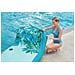 43402 galleggiante da piscina e da spiaggia Blu Immagine PVC Sedia a sdraio galleggiante - Foto miniatura 16
