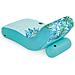 43402 galleggiante da piscina e da spiaggia Blu Immagine PVC Sedia a sdraio galleggiante - Foto miniatura 4