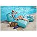 43402 galleggiante da piscina e da spiaggia Blu Immagine PVC Sedia a sdraio galleggiante - Foto miniatura 10