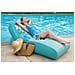 43402 galleggiante da piscina e da spiaggia Blu Immagine PVC Sedia a sdraio galleggiante - Foto miniatura 15